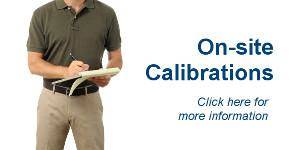on-site calibration